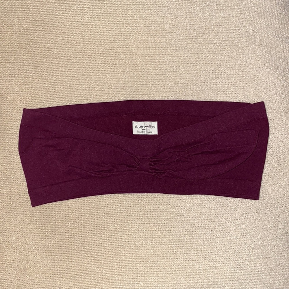 Wilfred Burgundy / Maroon Bandeau